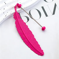 Beadable bookmark