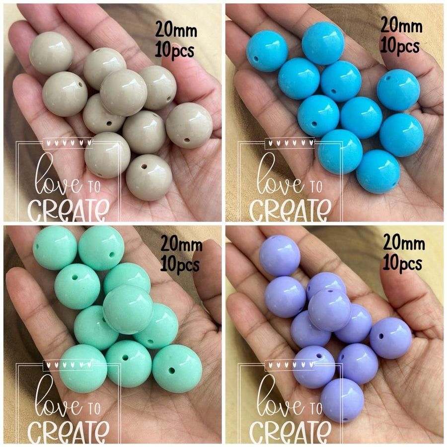 20mm solid beads for pen making