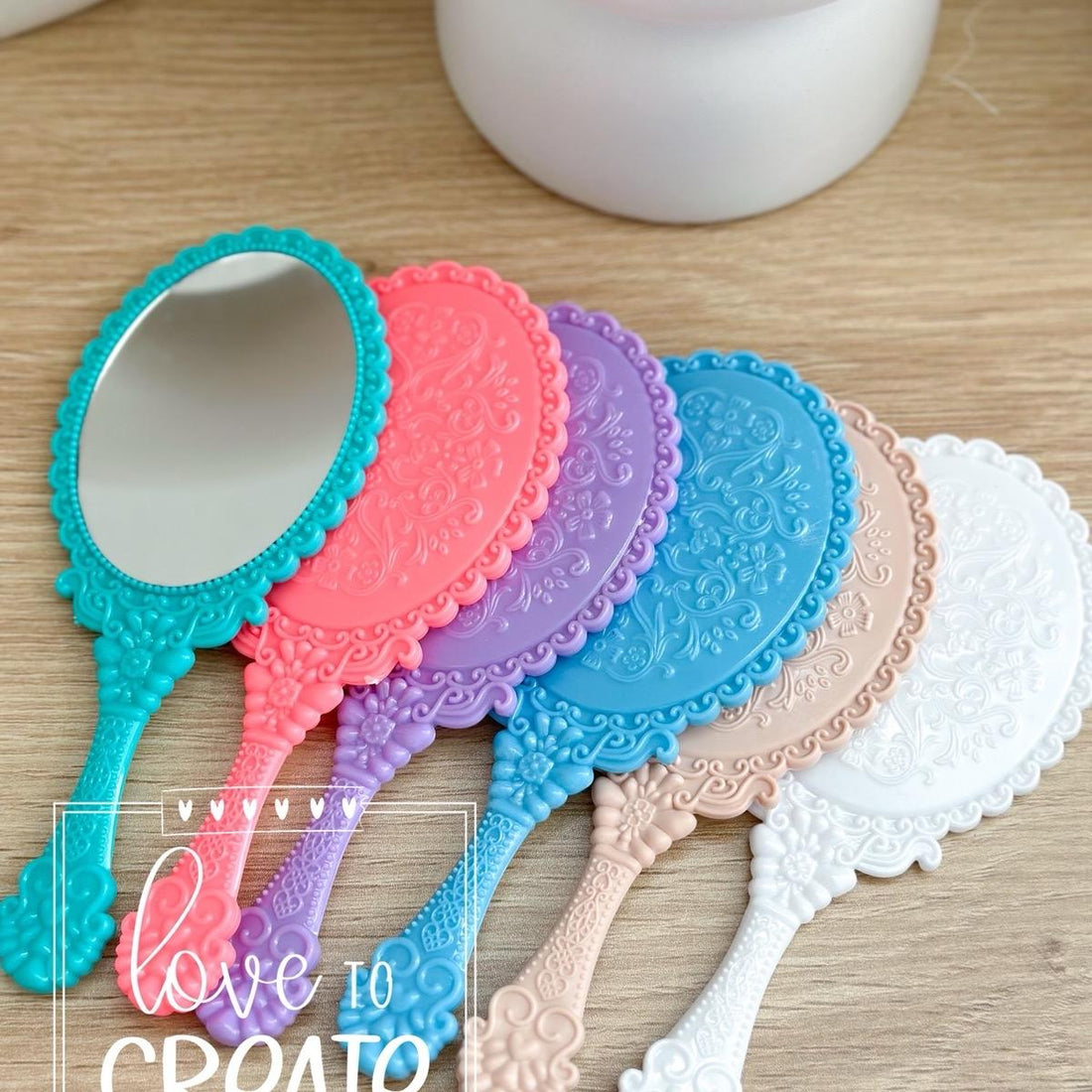 Mini Mirror - Portable Makeup Mirror for On-The-Go