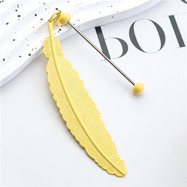 Beadable bookmark